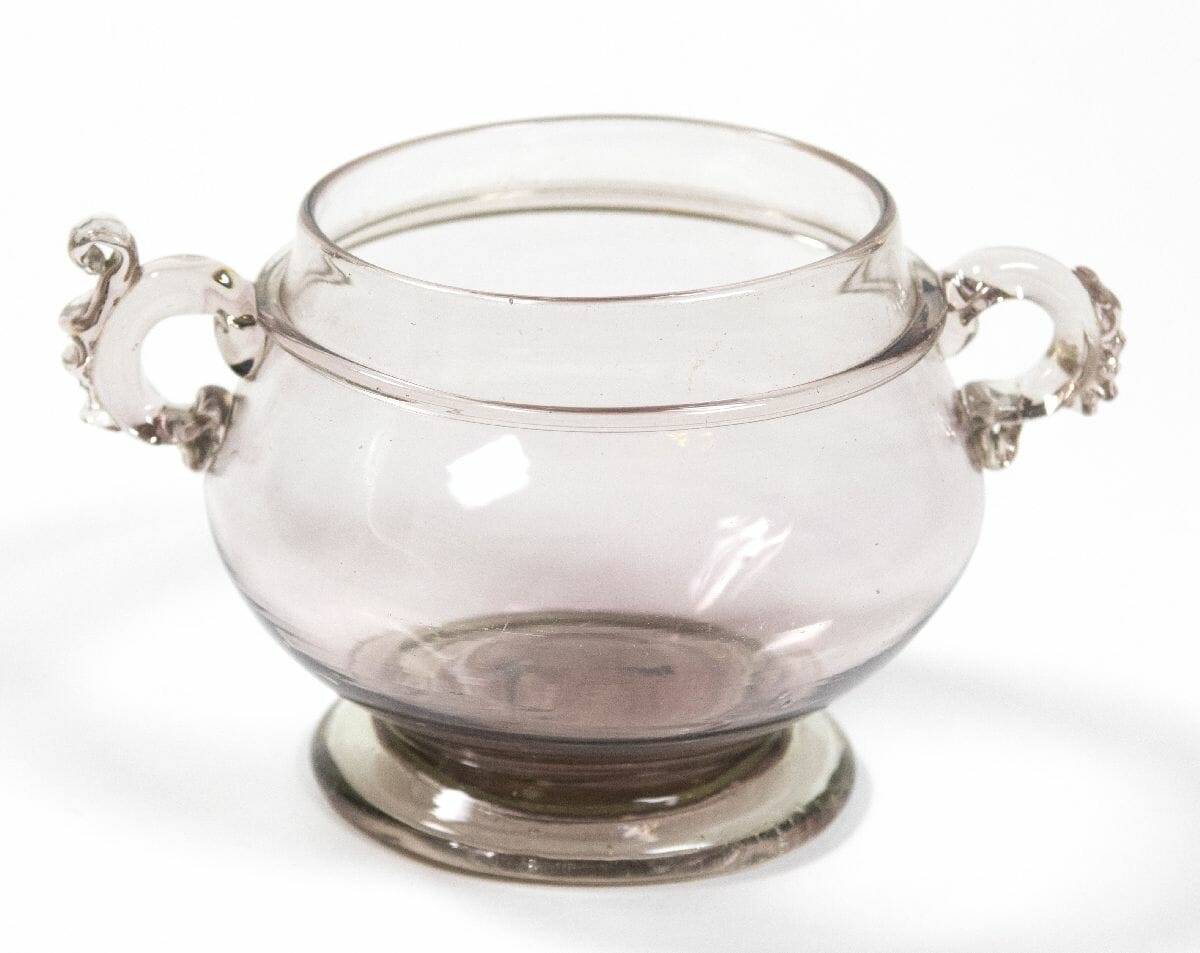 John Frederick John Frederick Amelung Sugar Bowl Donated by Grace Neidig
