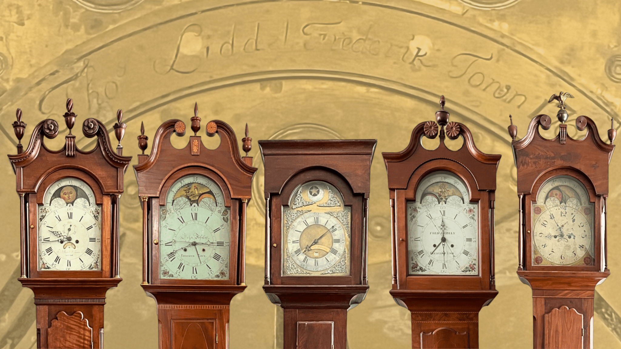 Frederick County Tall Case Clocks Heritage Frederick The Historical