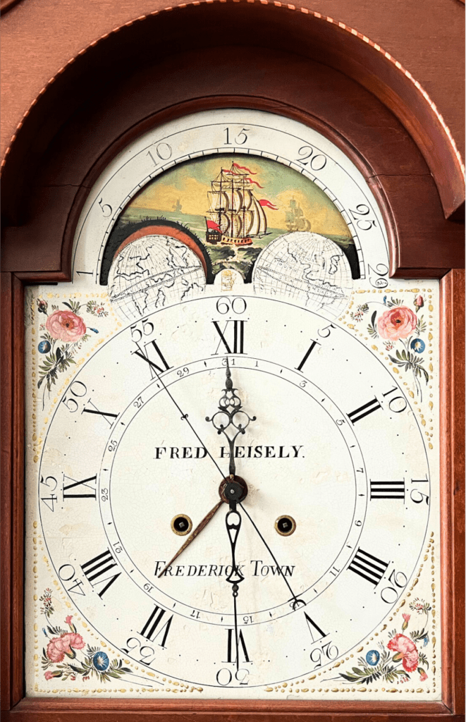 Frederick County Tall Case Clocks Heritage Frederick The Historical