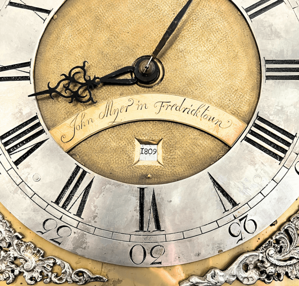 Frederick County Tall Case Clocks Heritage Frederick The Historical