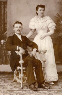 Emory and first wife, Amy Doub Coblentz